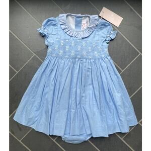 NWT Antoinette Paris Olivia Dress Lavender Blue 18m